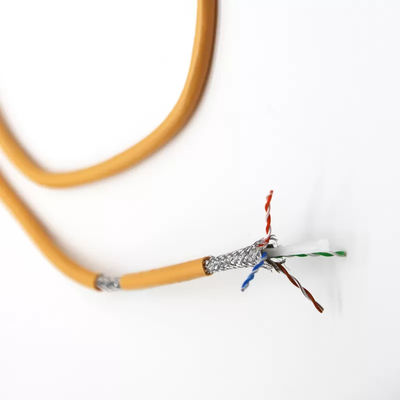 Cat6 Shielding 8 Core Ethernet Lan Cable For Communication