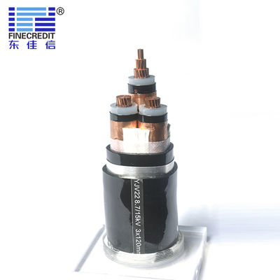 Goede prijs 35mm van de het Voltagemacht van pvc YJV22 de Middelgrote Gepantserde Band van het de Kabelstaal online