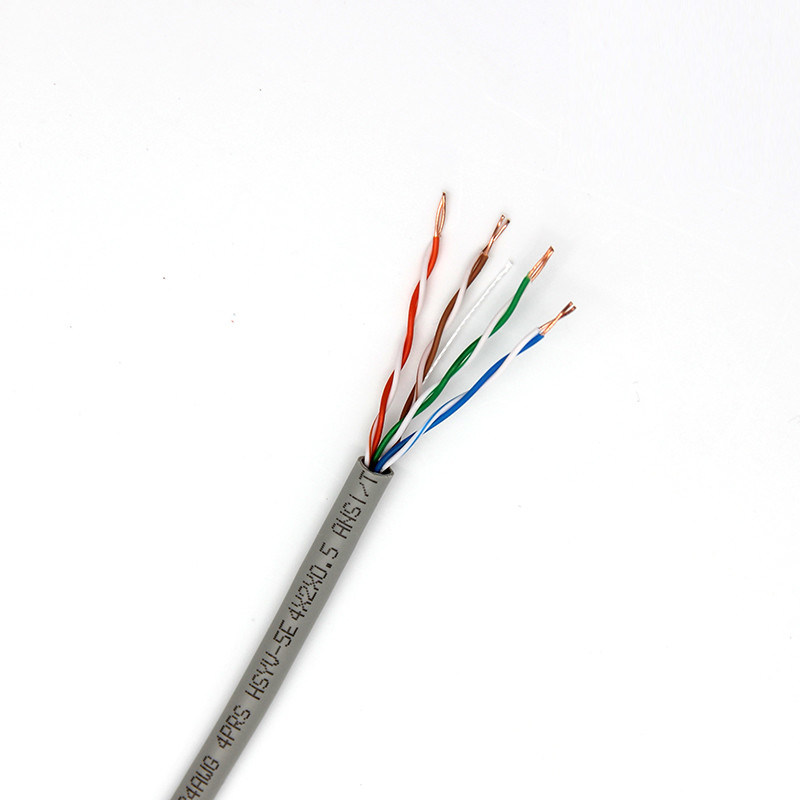 4 Pair 8 Cores UTP CAT 5E / FTP CAT 5E Ethernet Lan Cable HDPE Insulated network cable