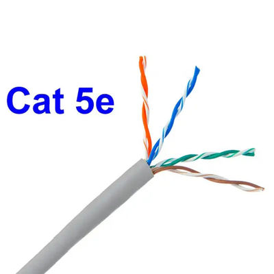 Goede prijs Naakte Stevige Koper23awg UTP Cat5 Kabel 0.5mm voor Telecommunicatie online