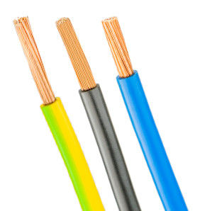 Goede prijs 300/500V 1 Kabel van de de Kabel6491x Aarde van Kernpvc h07v-r BVR Industriële Flexibele online