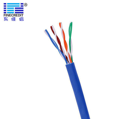 Goede prijs CCA 24AWG Computer Lan Cable, 4 Paren van FTP Cat5e de Vastgelopen Kabel online